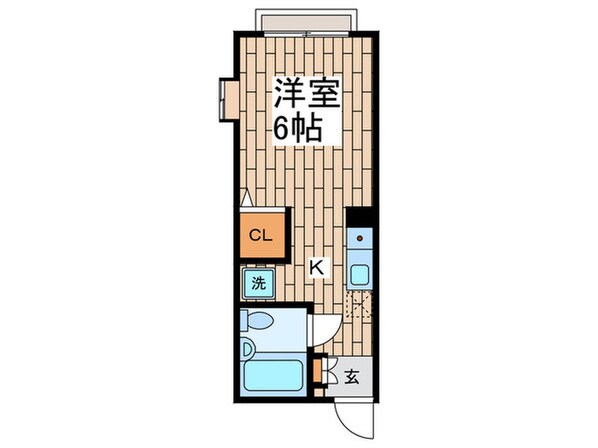 ヴァンベール肥後の物件間取画像